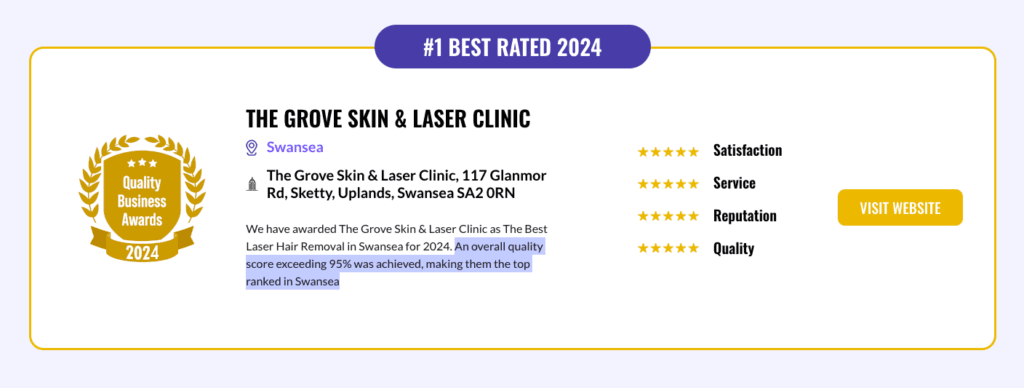 best laser hair removal in swansea